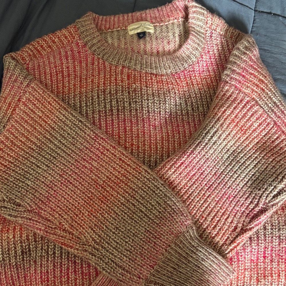 Target Women's Multicolor Crew Neck Sweater